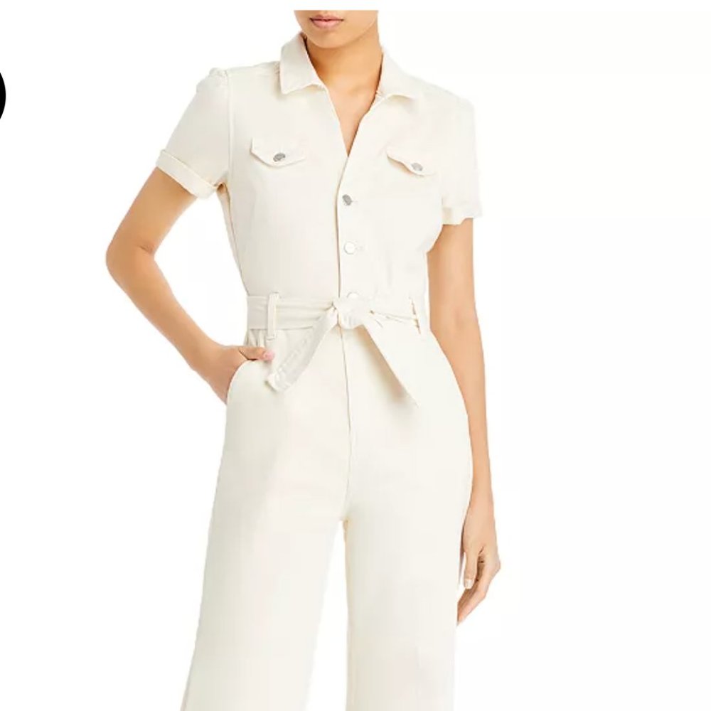 PAIGE Anessa Belted Jumpsuit